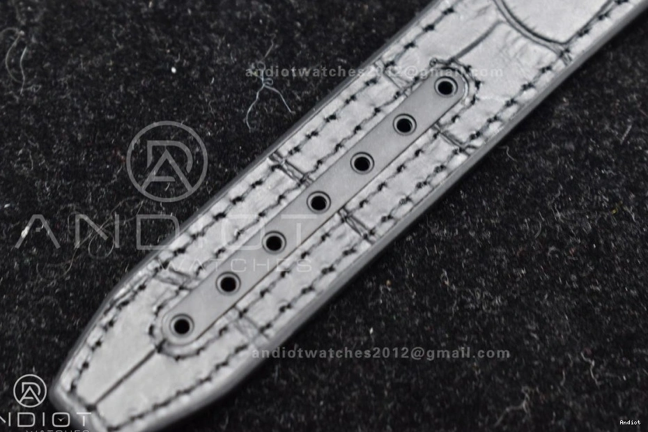 1:1 SBF Black SS A8900 Gummy Super Edition Constellation on Strap Clone Gray Dial Best 0101